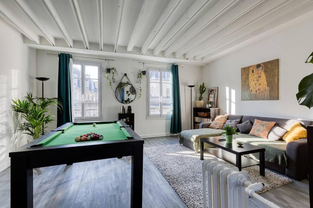 Nice Flat With Billard And View Paris Luaran gambar