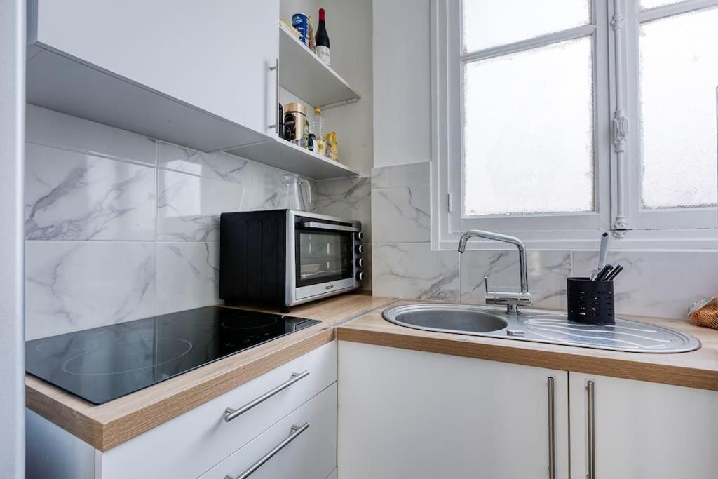 Nice Flat With Billard And View Paris Luaran gambar